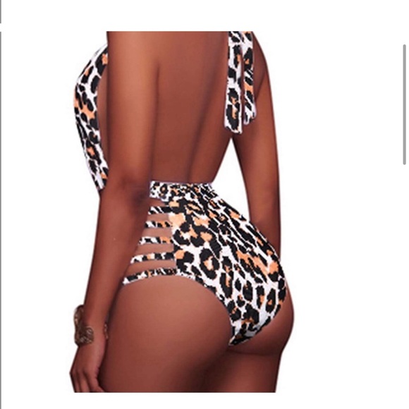 Beach Queen leopard one piece suit - Picture 4 of 4
